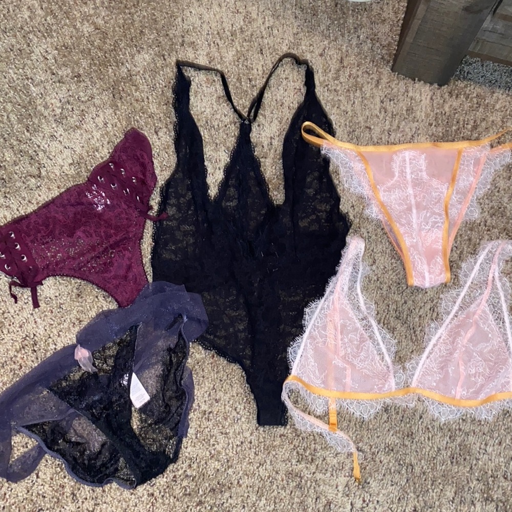 Misc Victoria secret lingerie used once for boudoir . All bundle